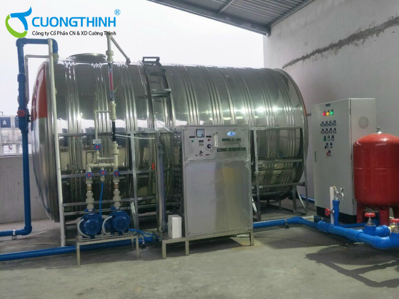 Ứng dụng máy ozone công nghiệp trong xử lý nước