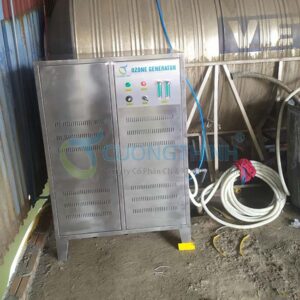 Dự án lắp đặt máy ozone công nghiệp Z-100S xử lý nước thải công trình tại Thái Nguyên